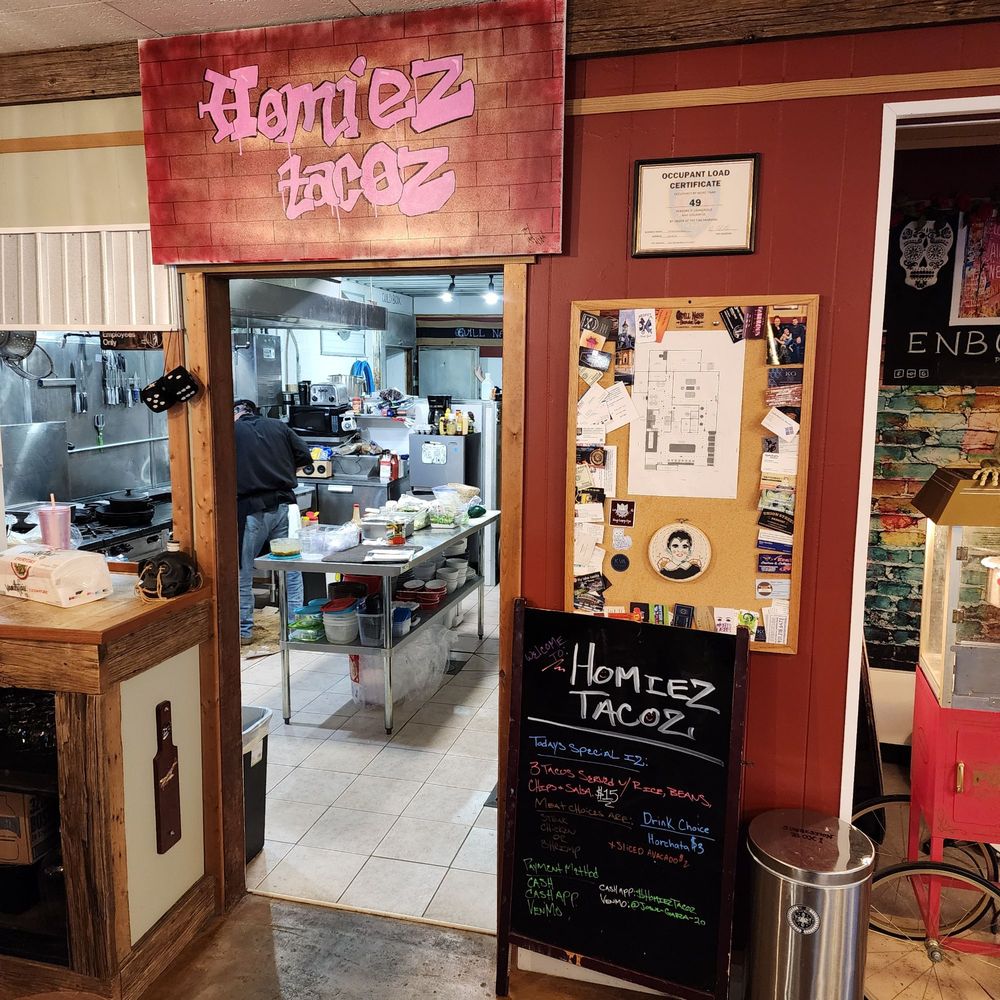 Food from Homiez Tacoz