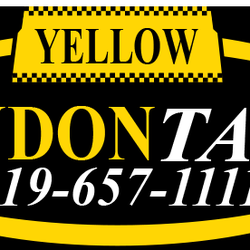 Yellow London Taxi
