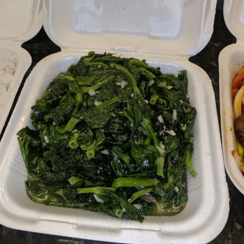 Rainbow Kitchen - Pea pod leaves with garlic - Seafood Near Me - Las Vegas, Nevada Rainbow Kitchen - Pea pod leaves with garlic - Seafood Near Me - Las Vegas, Nevada