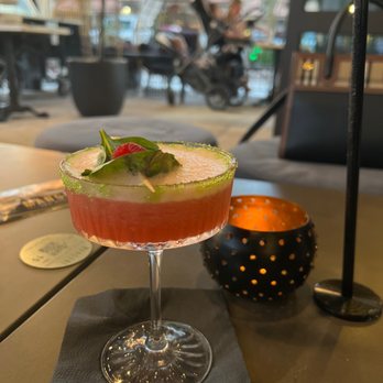 Mangoni - Sippin drinks! - Pizza Near Me - Winter Garden, Florida