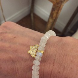 Brad Source strung my beads and charm. Brad Source strung my beads and charm.