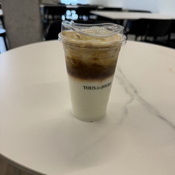 Tous Les Jours - Iced pistachio cloud matcha - Desserts Near Me - Westfield, Indiana