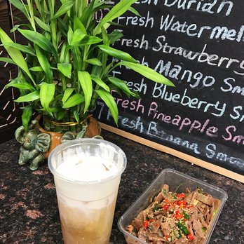 Got Boba - Sea salt green tea latte and Chinese beef salad - Juice Bars & Smoothies Near Me - Monterey Park, California Got Boba - Sea salt green tea latte and Chinese beef salad - Juice Bars & Smoothies Near Me - Monterey Park, California