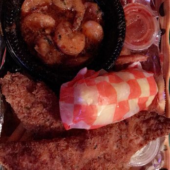 Chuck's Alibi - Seafood platter!!The whiting and butterfly shrimp were huge and really good!! The you peel shrimp were a little too spicy and salty. - Seafood Near Me - Philadelphia, Pennsylvania Chuck's Alibi - Seafood platter!!The whiting and butterfly shrimp were huge and really good!! The you peel shrimp were a little too spicy and salty. - Seafood Near Me - Philadelphia, Pennsylvania