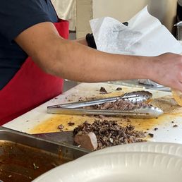 a man preparing food a man preparing food