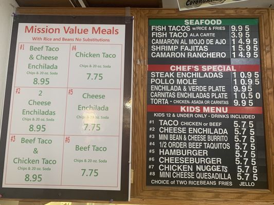 Menu photo 1 Mission Burrito Simi Valley, CA