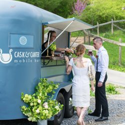 Cask and Canter Mobile Bartending - Horse Trailer Converted into Full service Mobile Bar