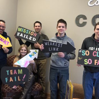 Twisted Escapes - Sunday group was intrigued by our Ransom Room!
Thanks for the visit! - Escape Games Near Me - Easton, Pennsylvania