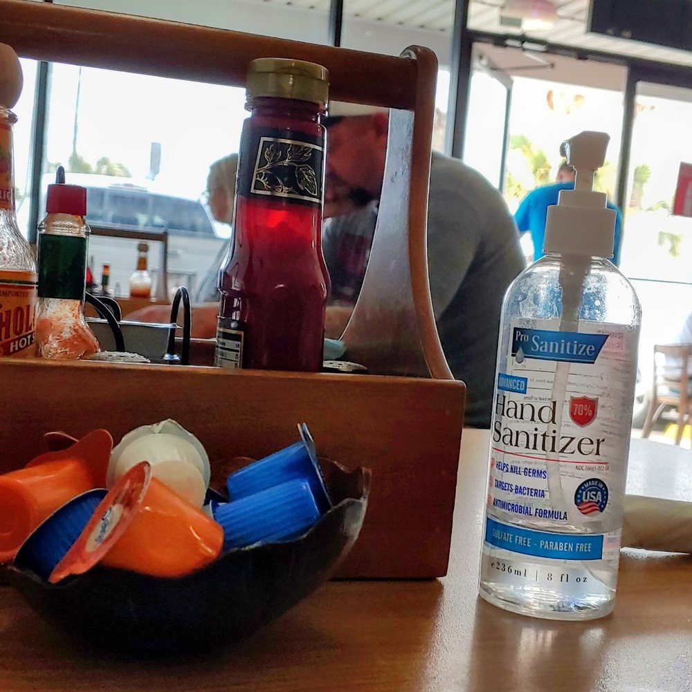 Pelican Grill - Hand sanitizer - Breakfast & Brunch Near Me - Seabrook, Texas Pelican Grill - Hand sanitizer - Breakfast & Brunch Near Me - Seabrook, Texas