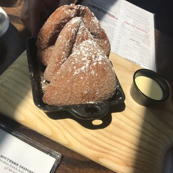 The Row - Beignets and hot fried chicken ! The corn cake is delicious as well! - Southern Near Me - Nashville, Tennessee The Row - Beignets and hot fried chicken ! The corn cake is delicious as well! - Southern Near Me - Nashville, Tennessee