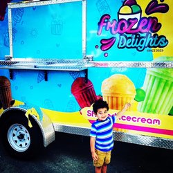 Our food truck full of frozen deliciousness...