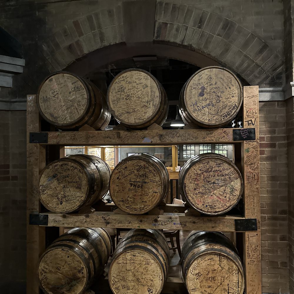 Jack Daniel's - stacked barrels of whiskey - Southern Near Me - Nashville, Tennessee Jack Daniel's - stacked barrels of whiskey - Southern Near Me - Nashville, Tennessee