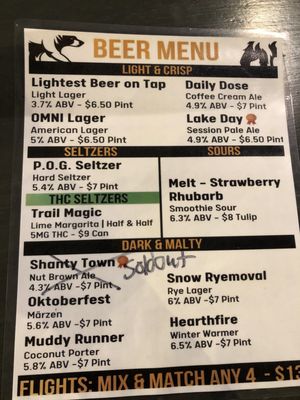 Menu photo 7 OMNI Brewery & Taproom Maple Grove, MN