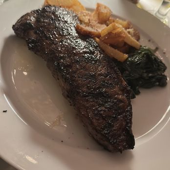 Chadwick's - NY strip.  Great cut. Cooked to a pretty perfect temperature of medium rare. - American Near Me - Brooklyn, New York