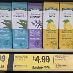 Grocery Outlet - Essential oils