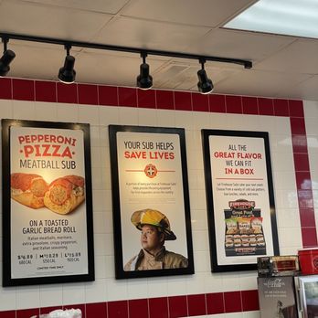 Firehouse Subs - a man in a fireman's helmet - Sandwiches Near Me - San Antonio, Texas