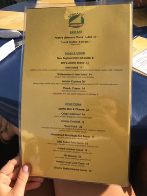 Menu photo 4 Gosman's Lobster House & Clam Bar Montauk, NY
