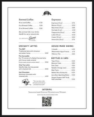Menu photo 5 Ladybird Taco Nashville, TN