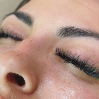 Lee Nails - Color eyelashes Extensions by SUN - Nail Technicians Near Me - Escondido, California
