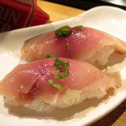 Photo of Zushi Puzzle - San Francisco, CA, United States. Mackerel nigiri