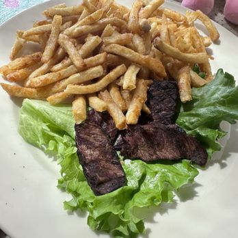 Wolf Creek Restaurant & Brewing Co. - Kids menu steak and fries - American Near Me - Valencia, California
