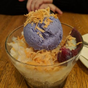 Purple Patch - Halo Halo. Listed on the dessert menu. - Filipino Near Me - Washington, DC, District of Columbia Purple Patch - Halo Halo. Listed on the dessert menu. - Filipino Near Me - Washington, DC, District of Columbia