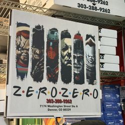 ZeroZero Pizzeria - Artwork that is next level epic