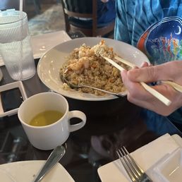 Shrimp fried rice Shrimp fried rice