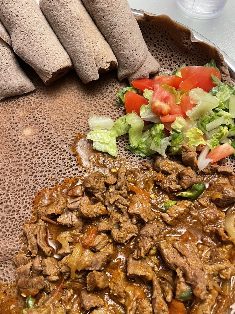 Food from Lalibela Restaurant and Bar