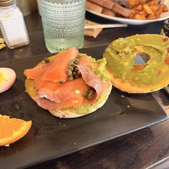 The Dan - Guac on bagel with salmon? - Cocktail Bars Near Me - Tampa Bay, Florida The Dan - Guac on bagel with salmon? - Cocktail Bars Near Me - Tampa Bay, Florida