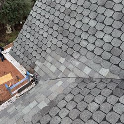 LeBlanc Construction Services - Repair result! The original shingles brand is discontinued, can't be seen from the street.