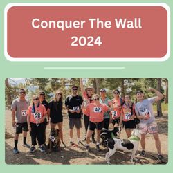 Bear Valley Hospice - Bear Valley Hospice sponsored and participated in the 2024 Conquer the Wall fundraiser for our local cross country team!
