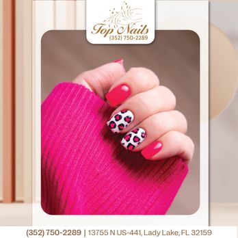Top Nails Salon - Flaunt your style with pink nail polish this summer!
ℬℴℴℴℴℯℴ - Nail Salons Near Me - Lady Lake, Florida Top Nails Salon - Flaunt your style with pink nail polish this summer!
ℬℴℴℴℴℯℴ - Nail Salons Near Me - Lady Lake, Florida