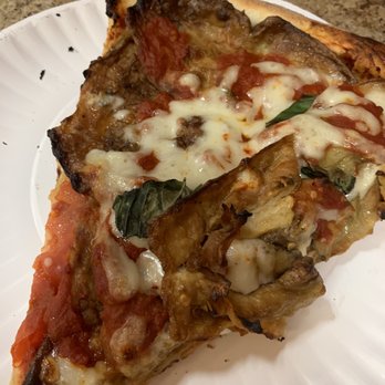 Neil's Pizzeria - Eggplant Parmigiana pizza - Pizza Near Me - Wayne, New Jersey