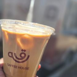 Qaffee House - Iced caramel latte