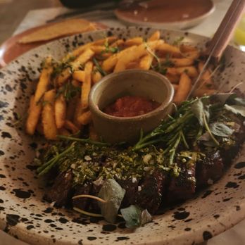 Mirate - Hanger steak frites - Mexican Near Me - Los Angeles, California Mirate - Hanger steak frites - Mexican Near Me - Los Angeles, California