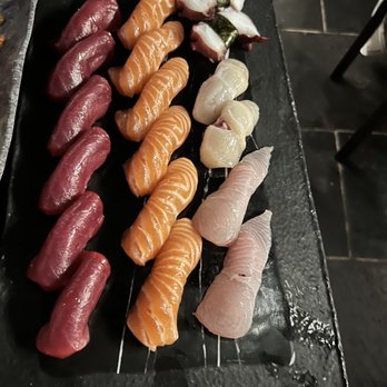 Harumi - Maguro, Salmon,octopus,scallops, yellowtail nigiri - Japanese Near Me - Phoenix, Arizona Harumi - Maguro, Salmon,octopus,scallops, yellowtail nigiri - Japanese Near Me - Phoenix, Arizona