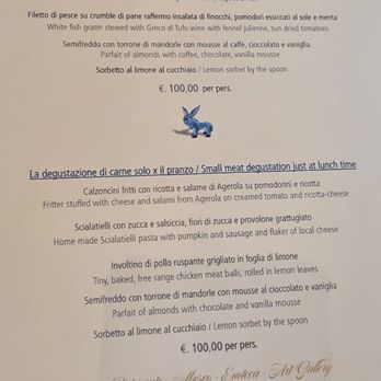 La Caravella - The lunch menu options for the day! - Italian Near Me - Amalfi, SA La Caravella - The lunch menu options for the day! - Italian Near Me - Amalfi, SA