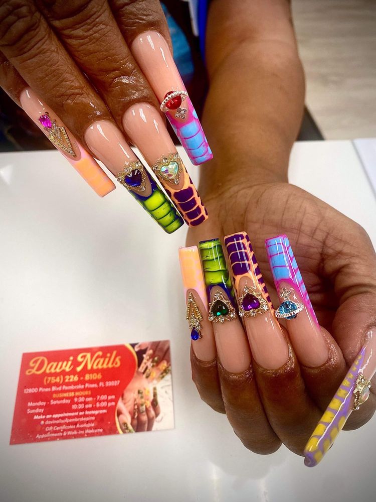 DAVI NAILS Updated September 2024 58 Photos & 12 Reviews 12800 Pines Blvd, Pembroke Pines