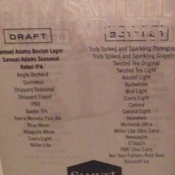 Ruby's Wood Grill - How's that for a draft list - New American Near Me - York, Maine Ruby's Wood Grill - How's that for a draft list - New American Near Me - York, Maine