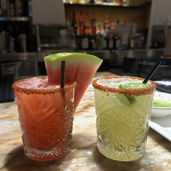 Rosa's - Muddled fruit marg & spicy marg - New Mexican Cuisine Near Me - Big Bear Lake, California Rosa's - Muddled fruit marg & spicy marg - New Mexican Cuisine Near Me - Big Bear Lake, California