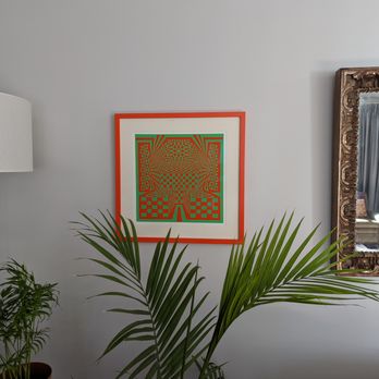 Epsom Picture Framing - Epsom was able to match our serigraph colors with a beautifully matched frame. - Framing Near Me - Burlingame, California Epsom Picture Framing - Epsom was able to match our serigraph colors with a beautifully matched frame. - Framing Near Me - Burlingame, California