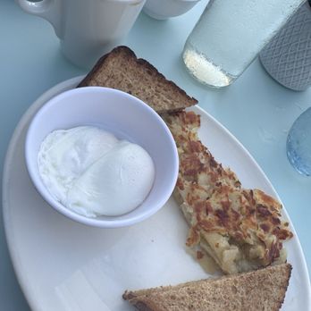 Bungalow Restaurant and Beach - Breakfast special. Had mine with poached eggs and wheat toast. - Mediterranean Near Me - Atlantic City, New Jersey Bungalow Restaurant and Beach - Breakfast special. Had mine with poached eggs and wheat toast. - Mediterranean Near Me - Atlantic City, New Jersey