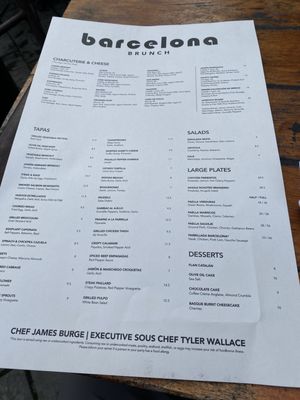 Menu photo 5 Barcelona Inman Park Atlanta, GA