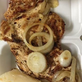 Tropical Restaurant - For $7.50 I got...a giant boneless chicken breast, boiled cassava, and vegetables. Enough food for two. Fuel! - Cuban Near Me - Hialeah, Florida