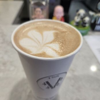 V Cafe - Oatmilk Vanilla Latte - Coffee & Tea Near Me - Long Beach, California V Cafe - Oatmilk Vanilla Latte - Coffee & Tea Near Me - Long Beach, California