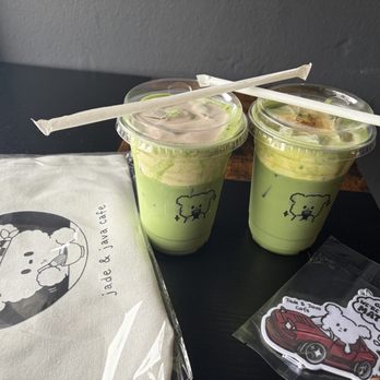Jade & Java Cafe - Matcha banana and Crème Brûlée matcha - Coffee & Tea Near Me - San Francisco, California Jade & Java Cafe - Matcha banana and Crème Brûlée matcha - Coffee & Tea Near Me - San Francisco, California