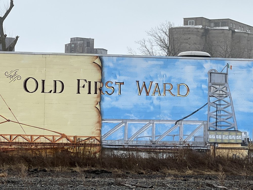 PUBLIC ART OLD FIRST WARD MURAL Republic St & 60 Alabama Street