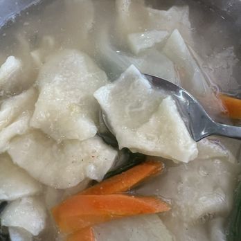 Grandma Noodle - Dough flakes and potato soup - Korean Near Me - Houston, Texas Grandma Noodle - Dough flakes and potato soup - Korean Near Me - Houston, Texas