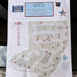 Rancho California Rv Resort Owners Association - Map of the chili cook off